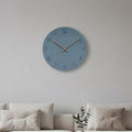 Modern Interior Wall Clock in Natural Wood – Nordic Silent Design - Lamylie