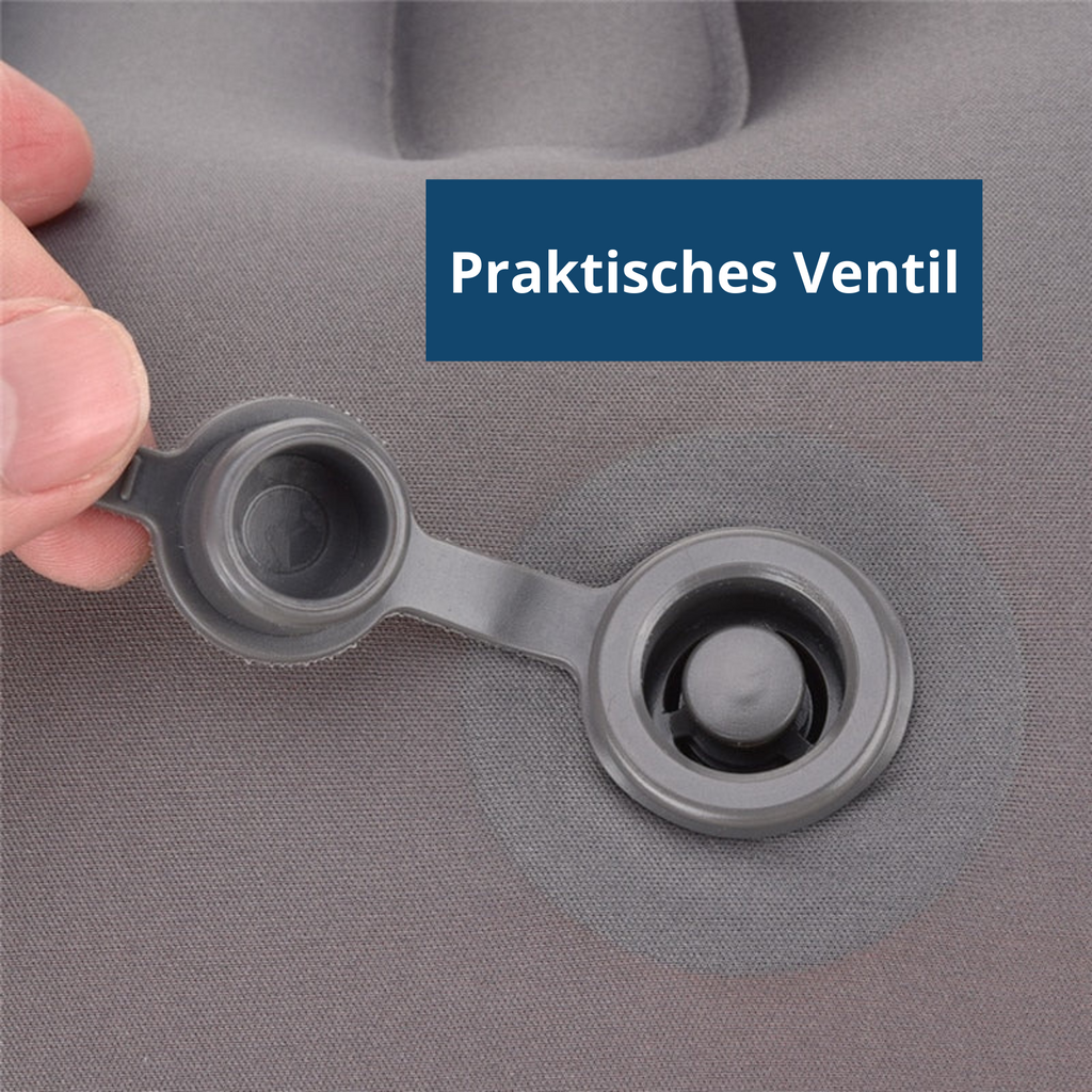 Nafukovací cestovní polštář pro venkovní použití - Lamylie