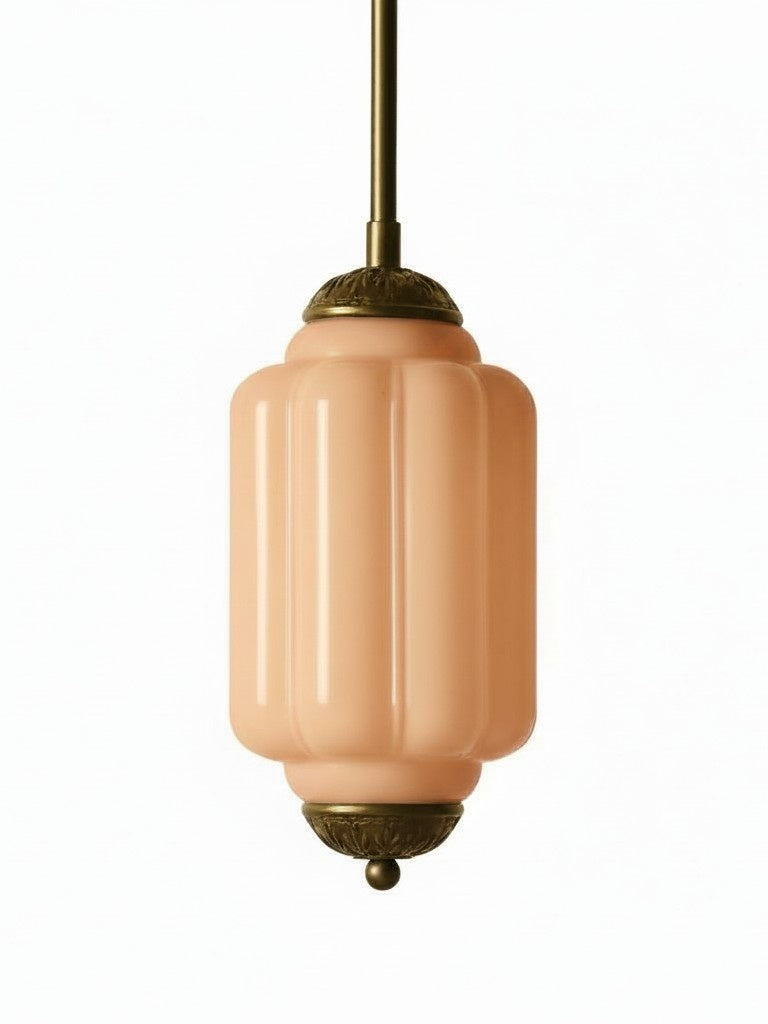 Vintage Glass Pendant Lamp with Nostalgic Look | Refined Lighting for Dining Room and Kitchen - Lamylie