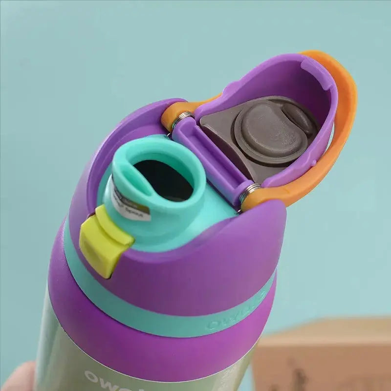 Stainless Steel Water Bottle 710ml with FreeSip Spout | Leakproof & 24h Cold | Ideal for Sports & Travel - Lamylie