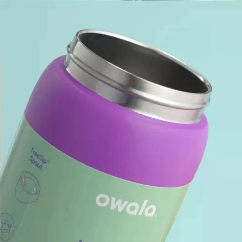 Stainless Steel Water Bottle 710ml with FreeSip Spout | Leakproof & 24h Cold | Ideal for Sports & Travel - Lamylie