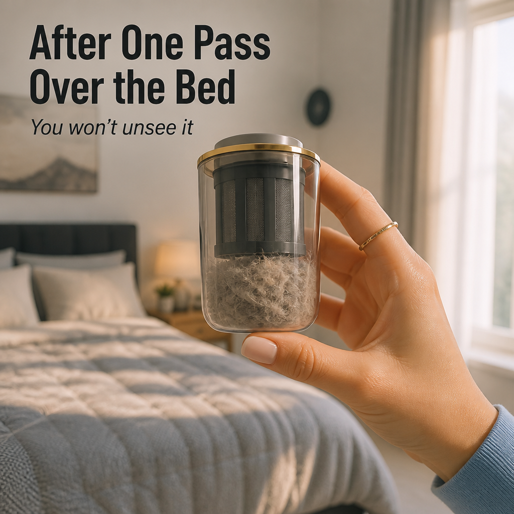 NanoPurify — Pull Hidden Dust Mites Out of Your Mattress in One Pass - Lamylie