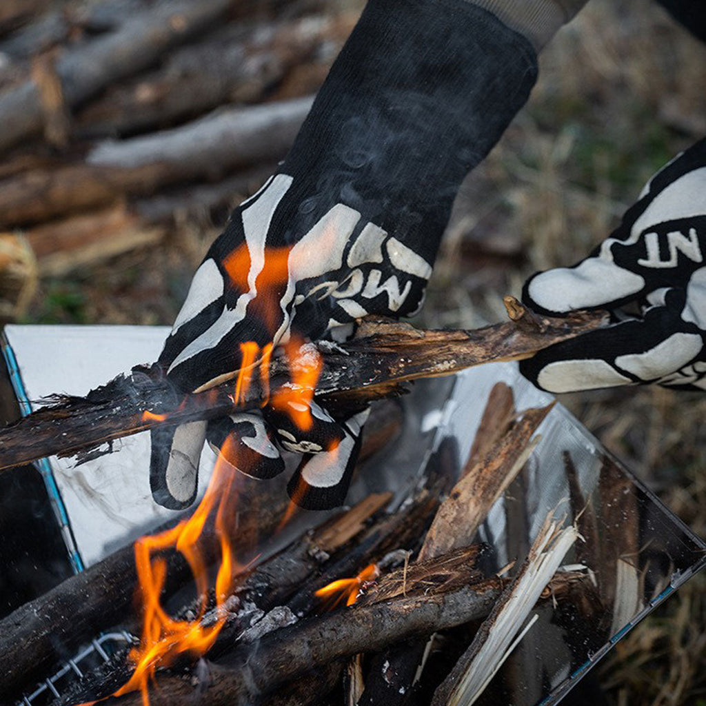 Outdoor Cooking Gloves for High Temperatures - Heat Resistant - Lamylie