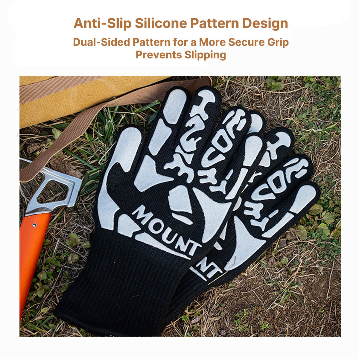Outdoor Cooking Gloves for High Temperatures - Heat Resistant - Lamylie
