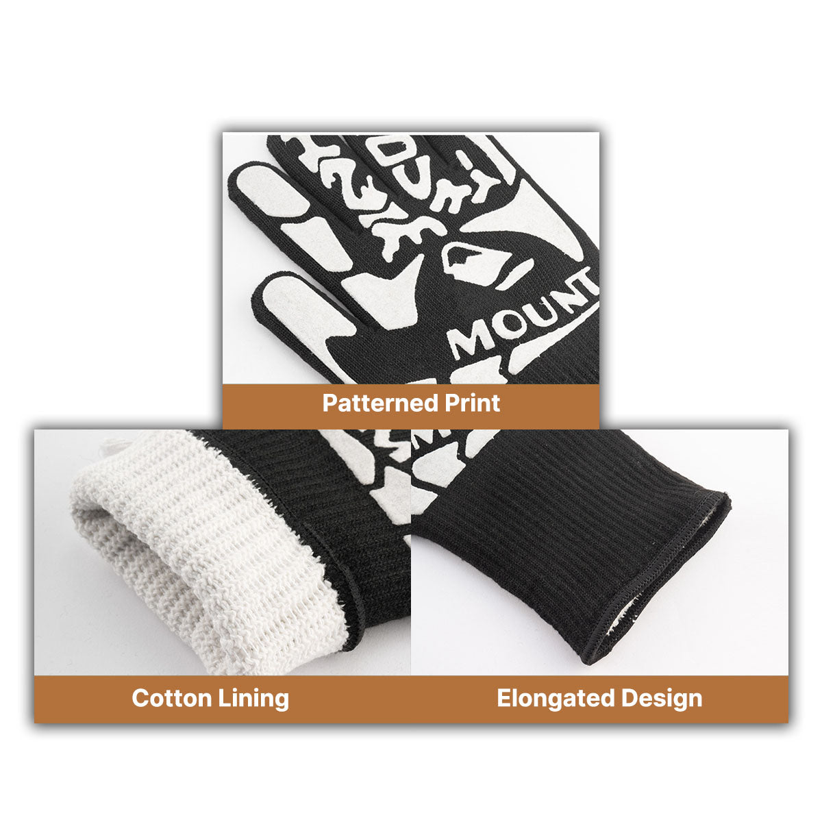 Outdoor Cooking Gloves for High Temperatures - Heat Resistant - Lamylie