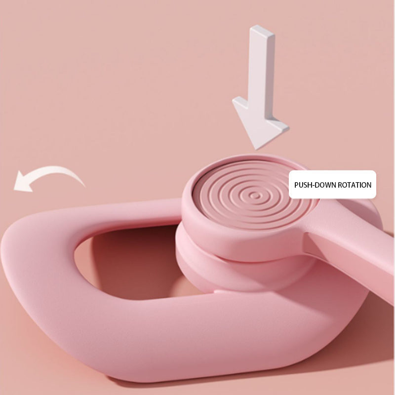 Trener for bekkenbunnen med 360° rotasjon | Justerbar motstand og sklisikkert design for komplett kjernetrening – Lamylie