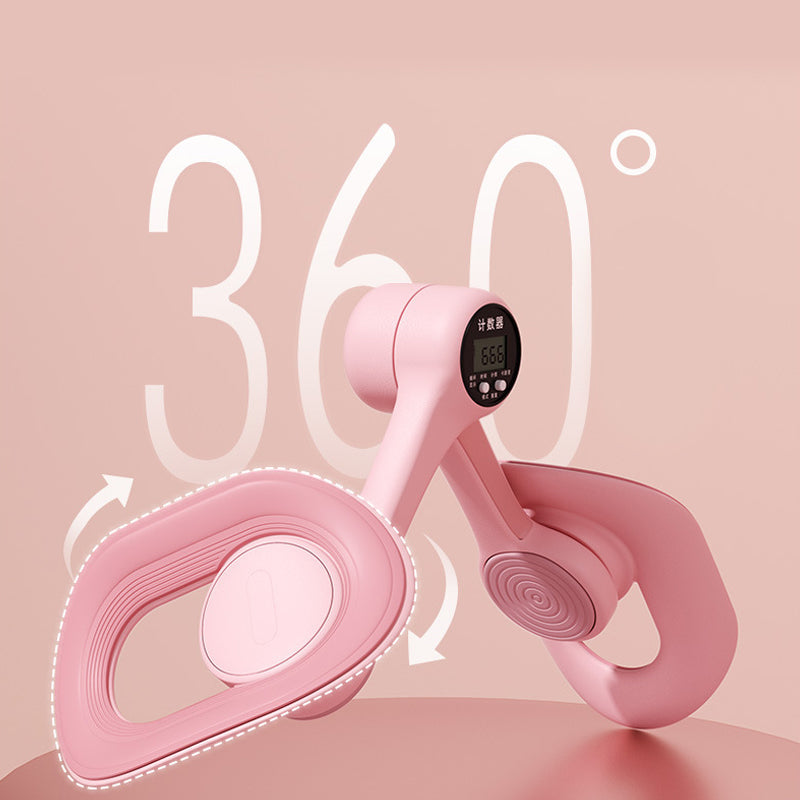 Trener for bekkenbunnen med 360° rotasjon | Justerbar motstand og sklisikkert design for komplett kjernetrening – Lamylie