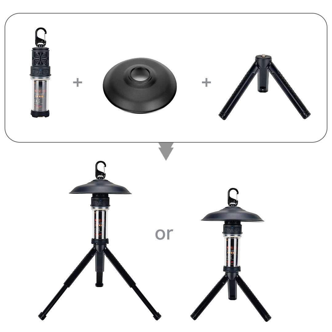 Camping Lantern and Mosquito Zapper Combo for Outdoor Use - Lamylie
