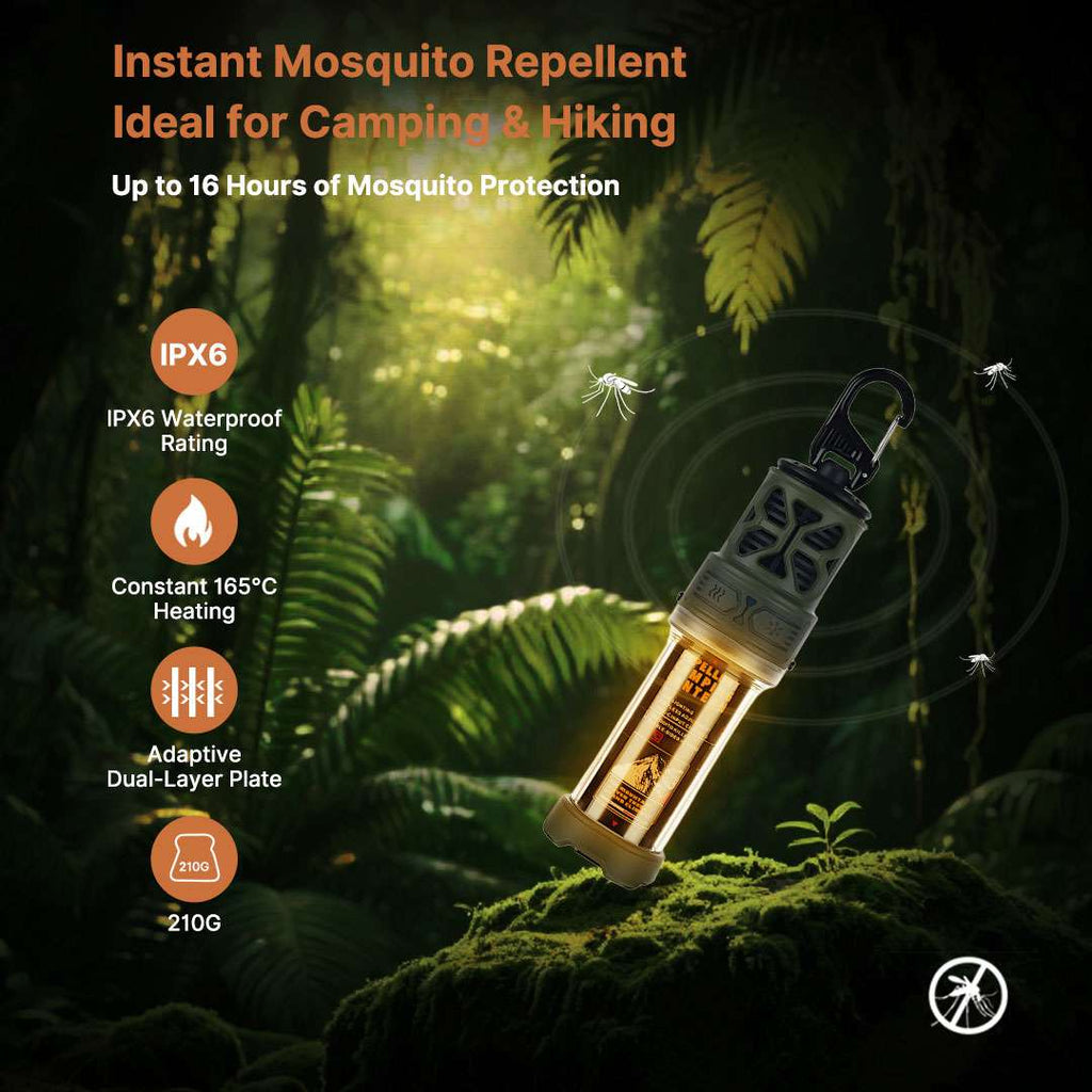 Camping Lantern and Mosquito Zapper Combo for Outdoor Use - Lamylie