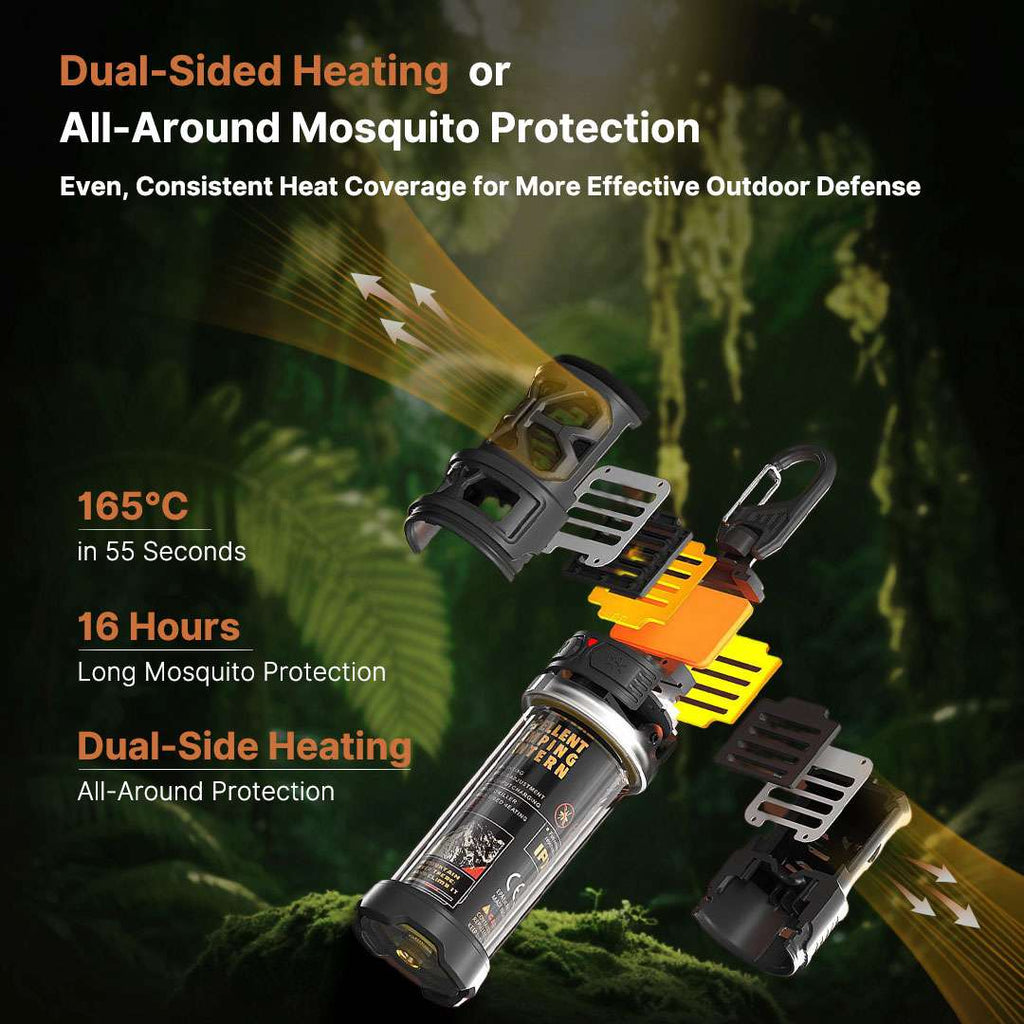 Camping Lantern and Mosquito Zapper Combo for Outdoor Use - Lamylie