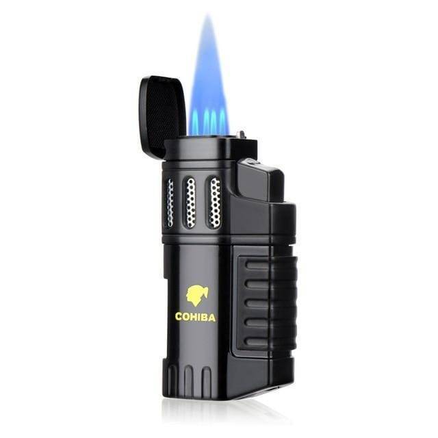 Outdoor 4-Jet Portable Torch Lighter for Activities - Lamylie