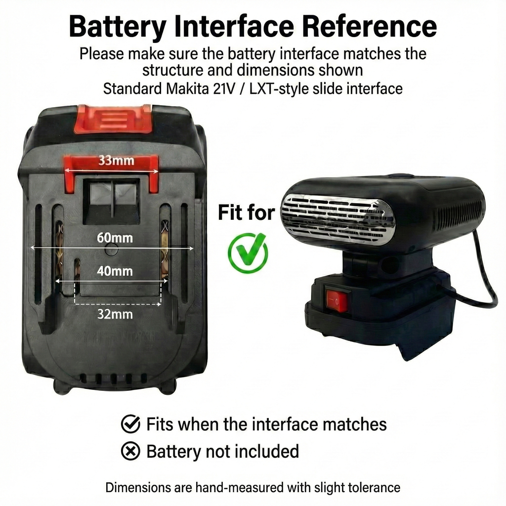Instant Heating Portable Car Heater - Quick Defrost in 3 Seconds - Lamylie