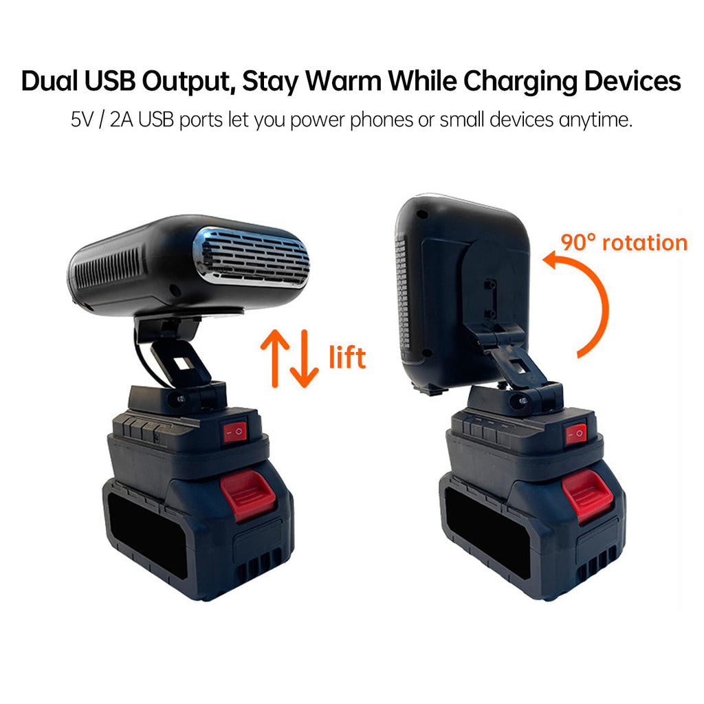 Instant Heating Portable Car Heater - Quick Defrost in 3 Seconds - Lamylie