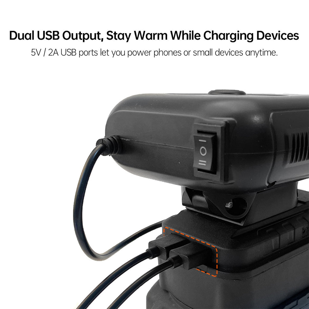 Instant Heating Portable Car Heater - Quick Defrost in 3 Seconds - Lamylie