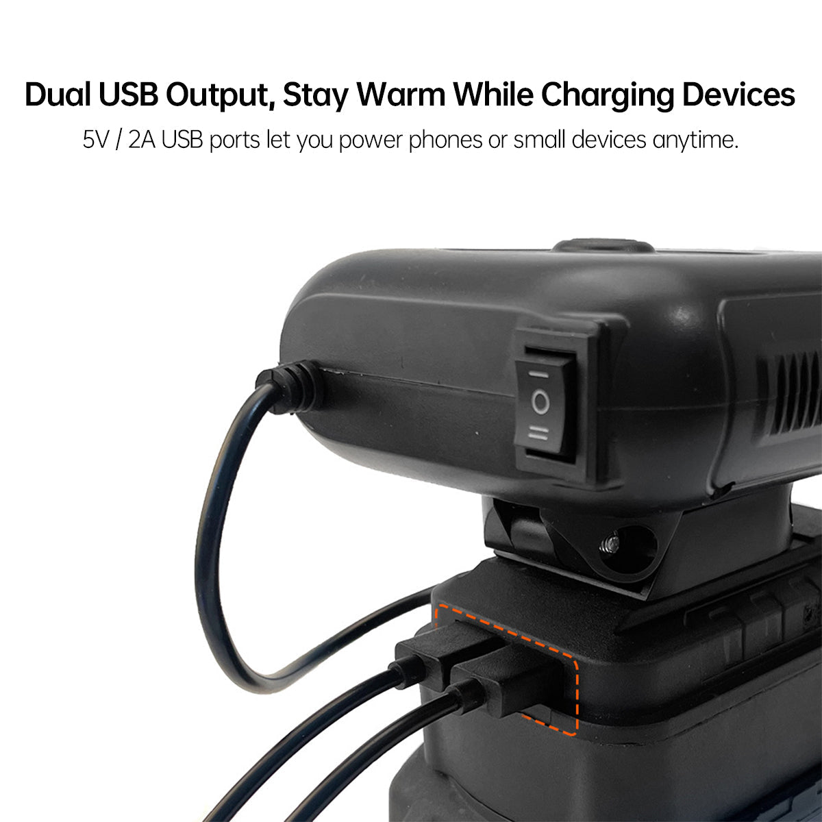 Instant Heating Portable Car Heater - Quick Defrost in 3 Seconds - Lamylie