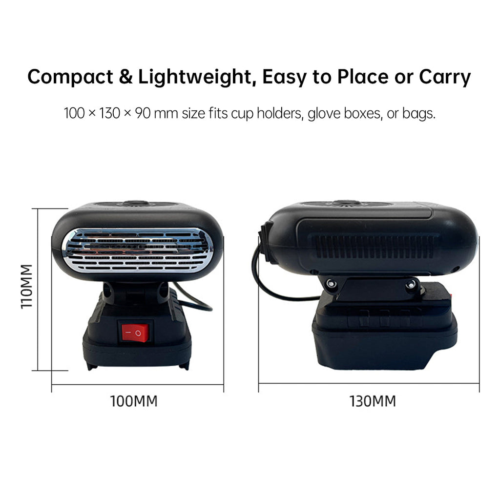 Instant Heating Portable Car Heater - Quick Defrost in 3 Seconds - Lamylie