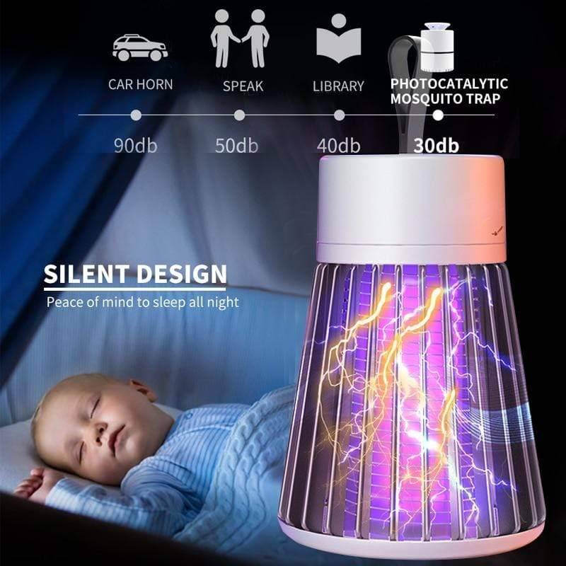 Lámpara eléctrica antimosquitos – Portátil para uso en interiores y exteriores - Lamylie