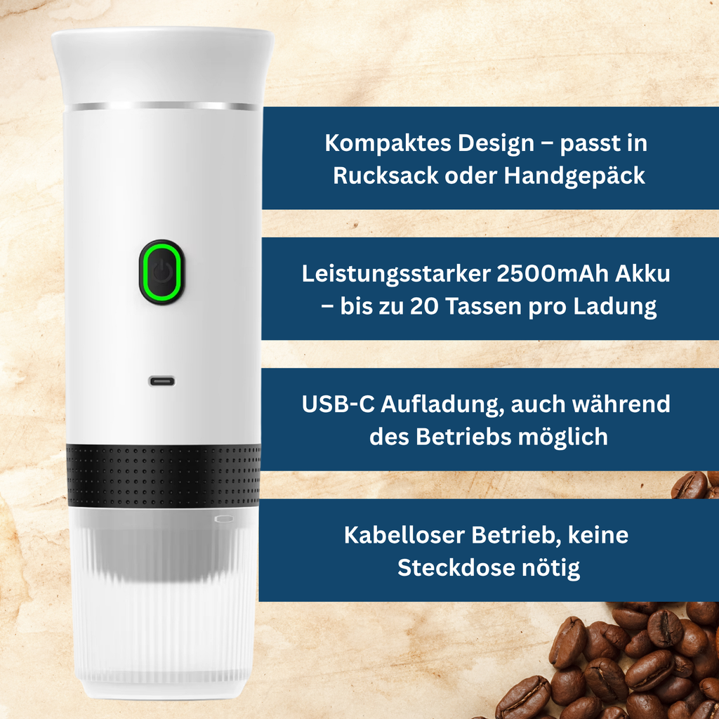 Kompaktní kávovar na cesty - Lamylie