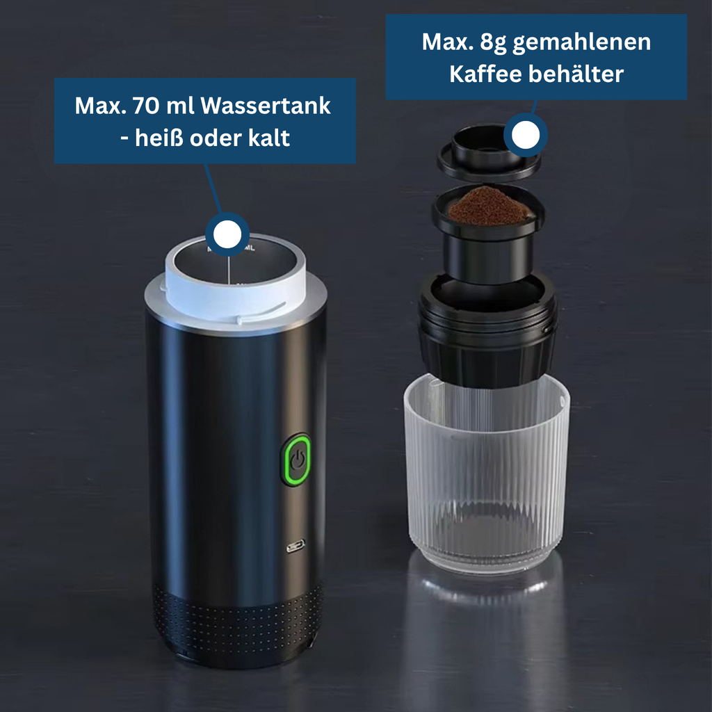Kompaktní kávovar na cesty - Lamylie