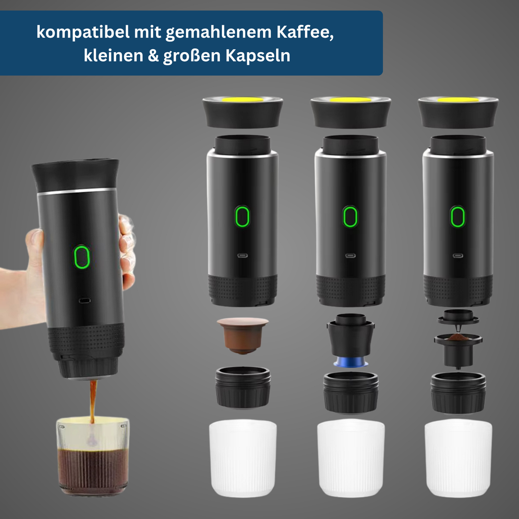 Kompaktní kávovar na cesty - Lamylie