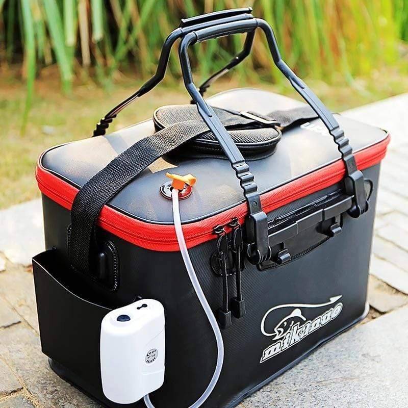 Secchio da pesca con scomparto per l'attrezzatura – Vasca portatile per uso all'aperto - Lamylie