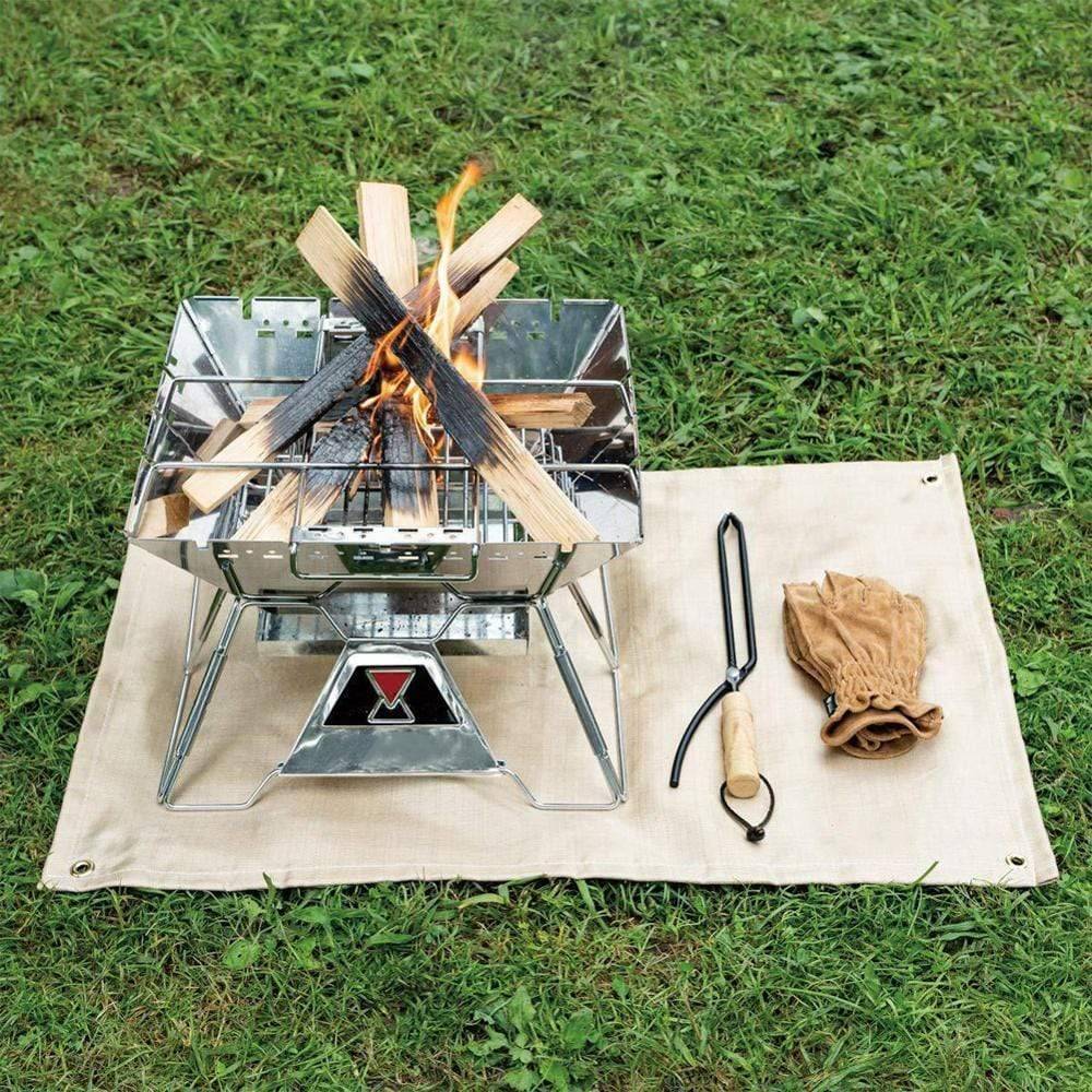 Flame Resistant Mat for Outdoor Camping Fire Protection - Lamylie