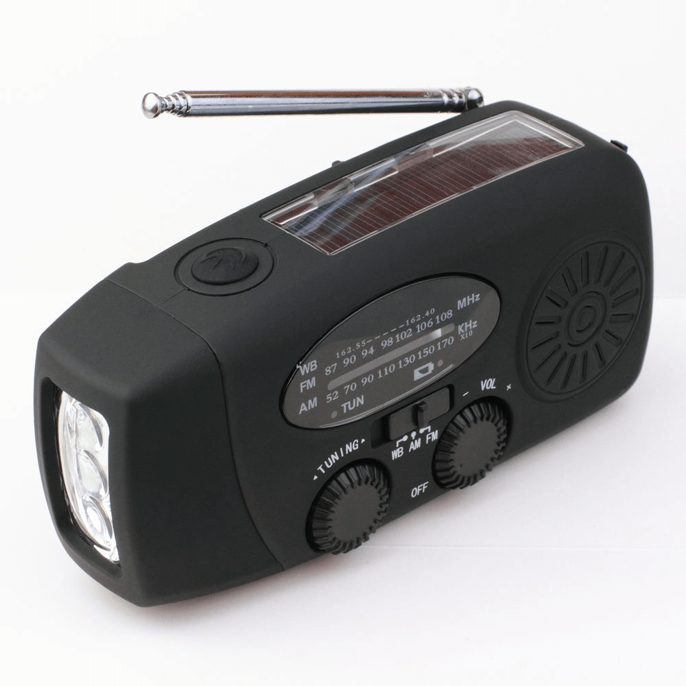 Hand Crank Emergency Radio – Portable Multi-Function Device - Lamylie