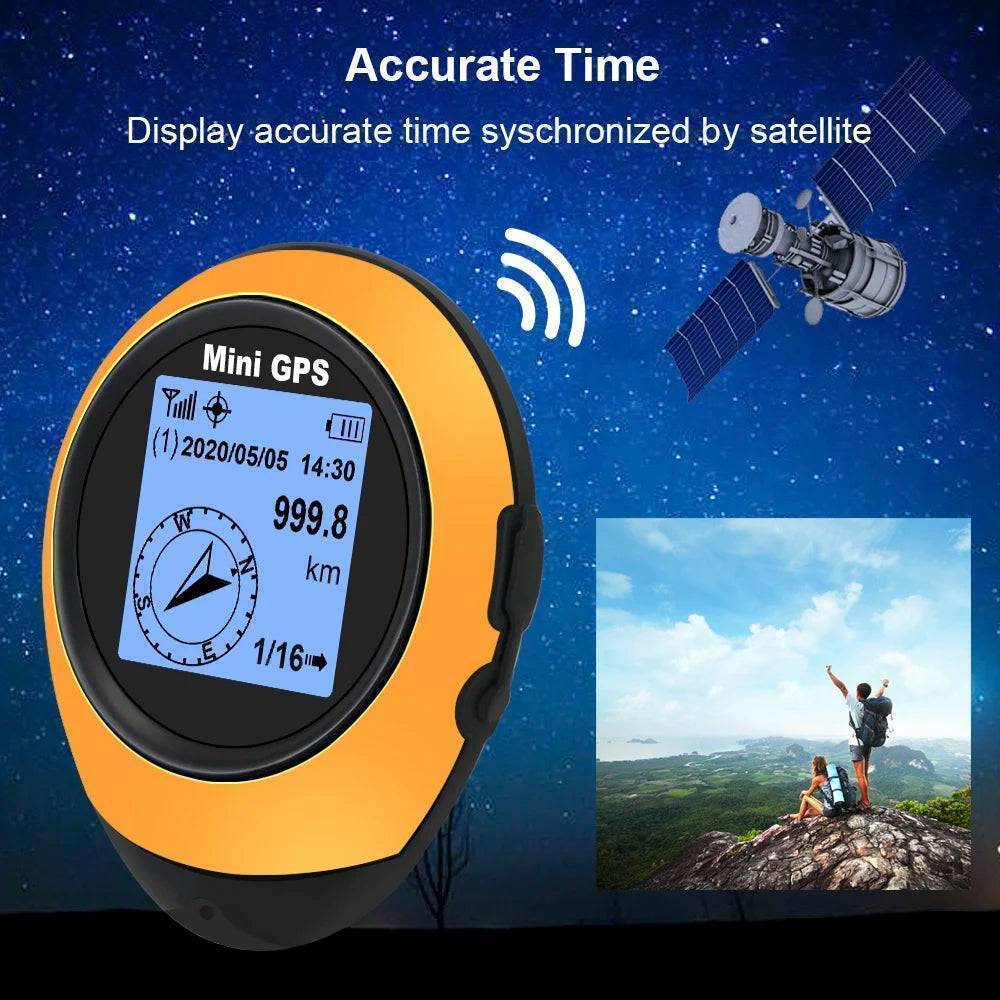Kompakt, kézi GPS-készülék szabadtéri felfedezőutakhoz - Lamylie