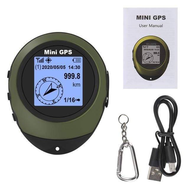 Kompakt, kézi GPS-készülék szabadtéri felfedezőutakhoz - Lamylie