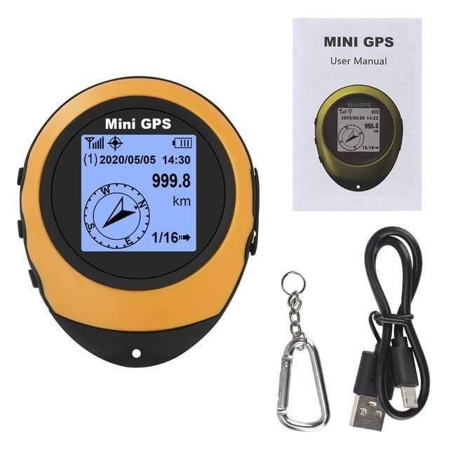 Kompakt, kézi GPS-készülék szabadtéri felfedezőutakhoz - Lamylie