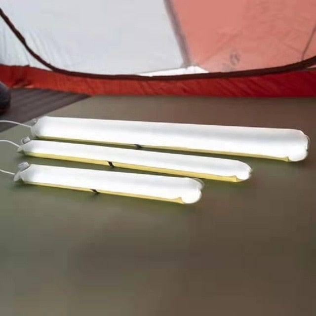 Oppustelig LED-lanterne til camping med magnetisk fod – Bærbart design - Lamylie