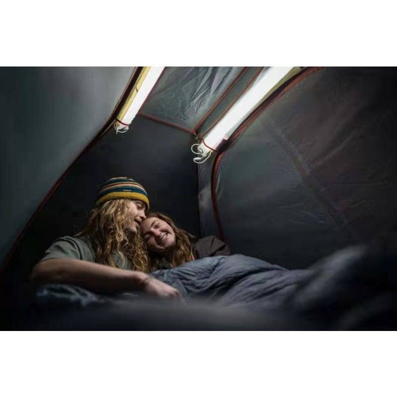 Oppustelig LED-lanterne til camping med magnetisk fod – Bærbart design - Lamylie