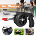 Outdoor Cooking Hand-Crank BBQ Blower – Portable Manual Fan - Lamylie