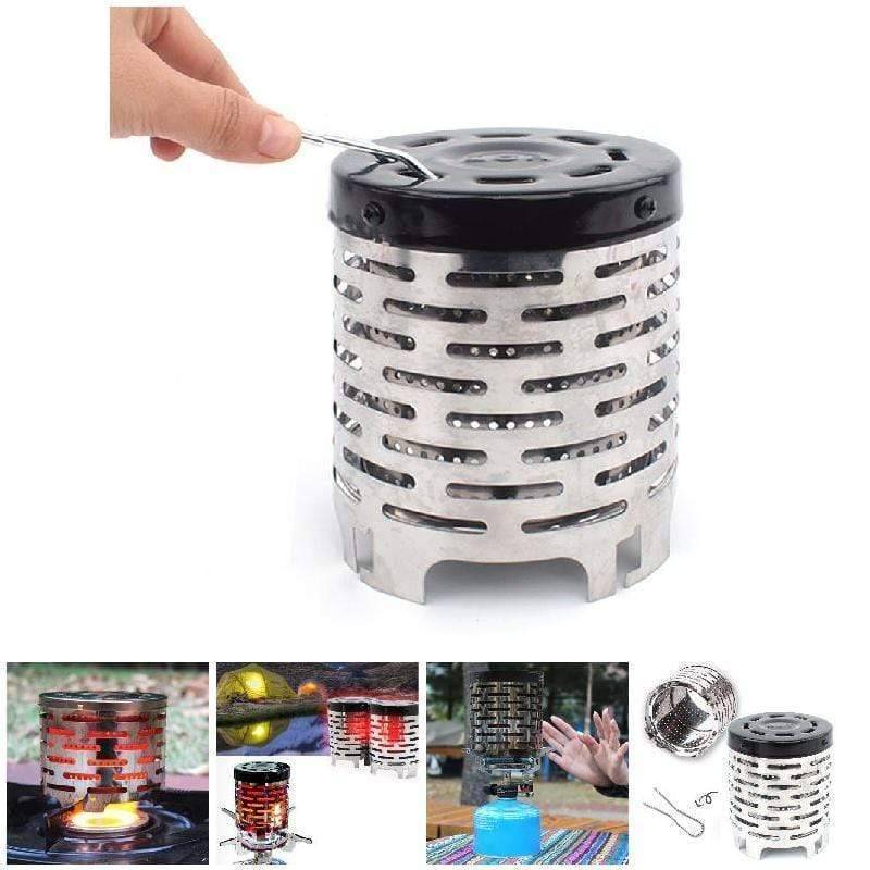 Accesorio para tapa de calefactor portátil mini de camping - Lamylie