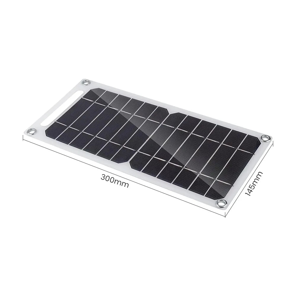 Panneau solaire de recharge extérieur avec USB – Source d’alimentation portable - Lamylie