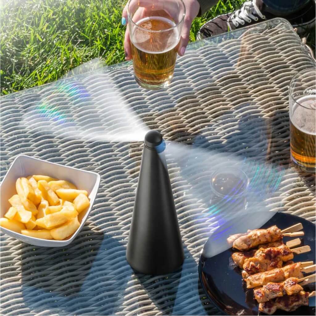 Outdoor Dining Fly Repellent Fan - Portable Tabletop Design - Lamylie