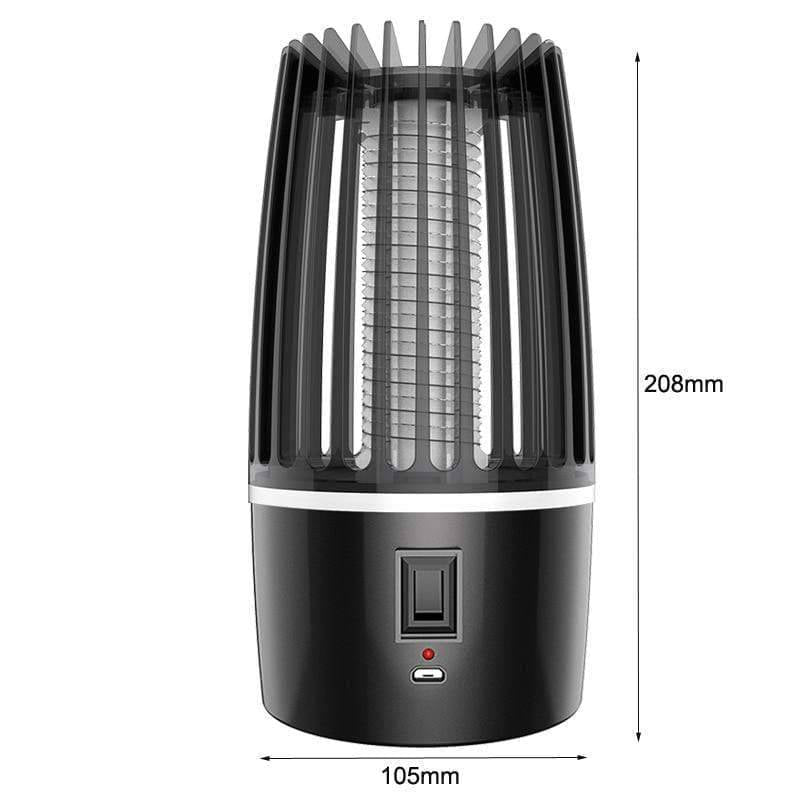 2-in-1 Mosquito Zapper and LED Lamp – Rechargeable USB Portable Device - Lamylie