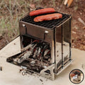 Outdoor Cooking Stove – Portable Wood Burner for Camping - Lamylie