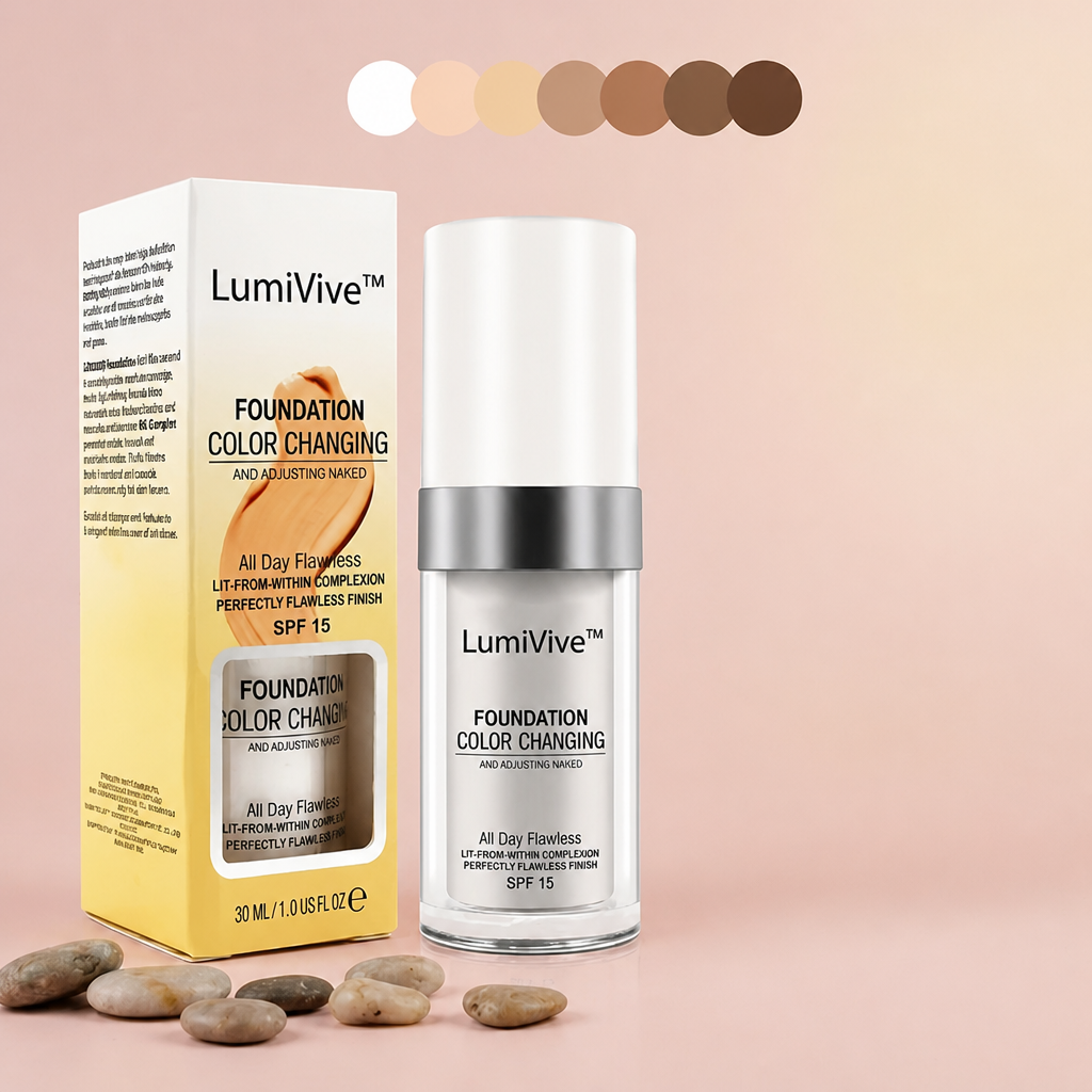 LumiVive — Your Skin’s Perfect Match for Effortless, All-Day Confidence - Lamylie
