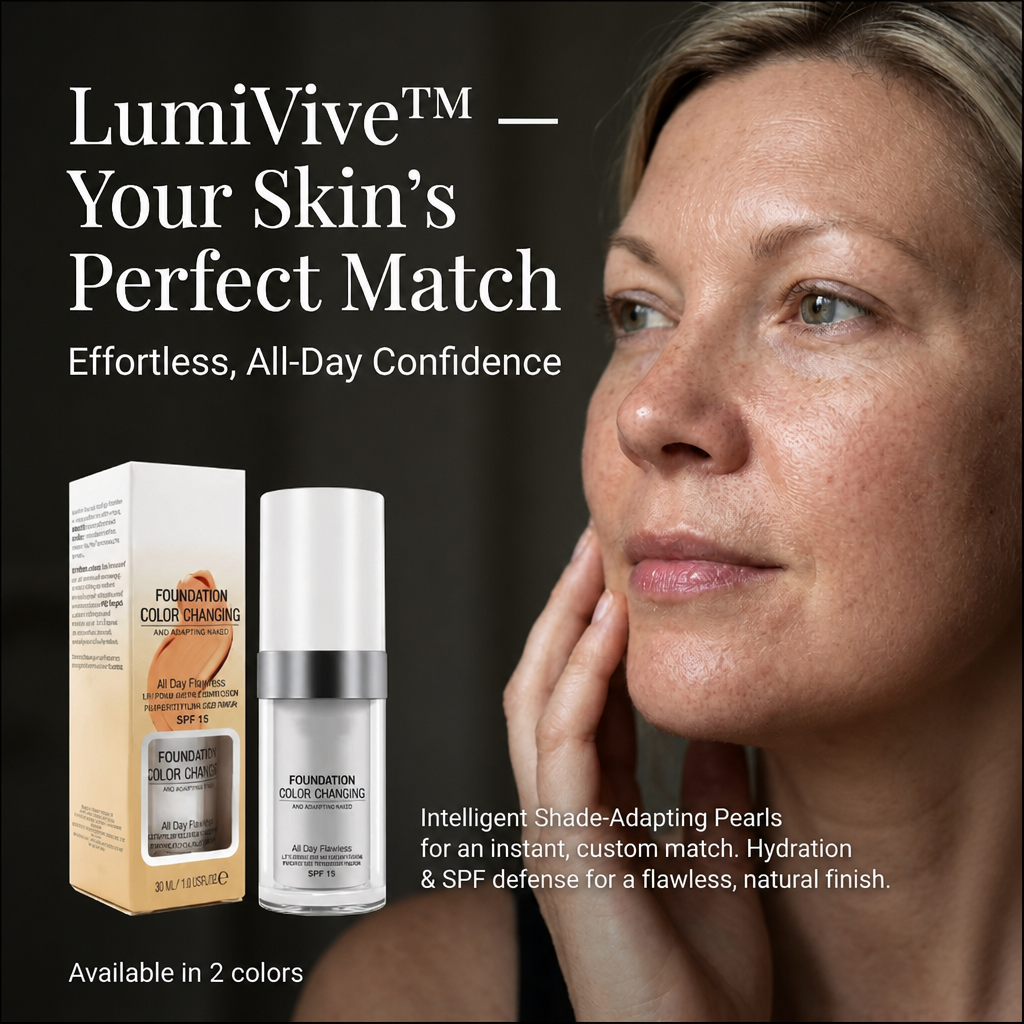 LumiVive — Your Skin’s Perfect Match for Effortless, All-Day Confidence - Lamylie