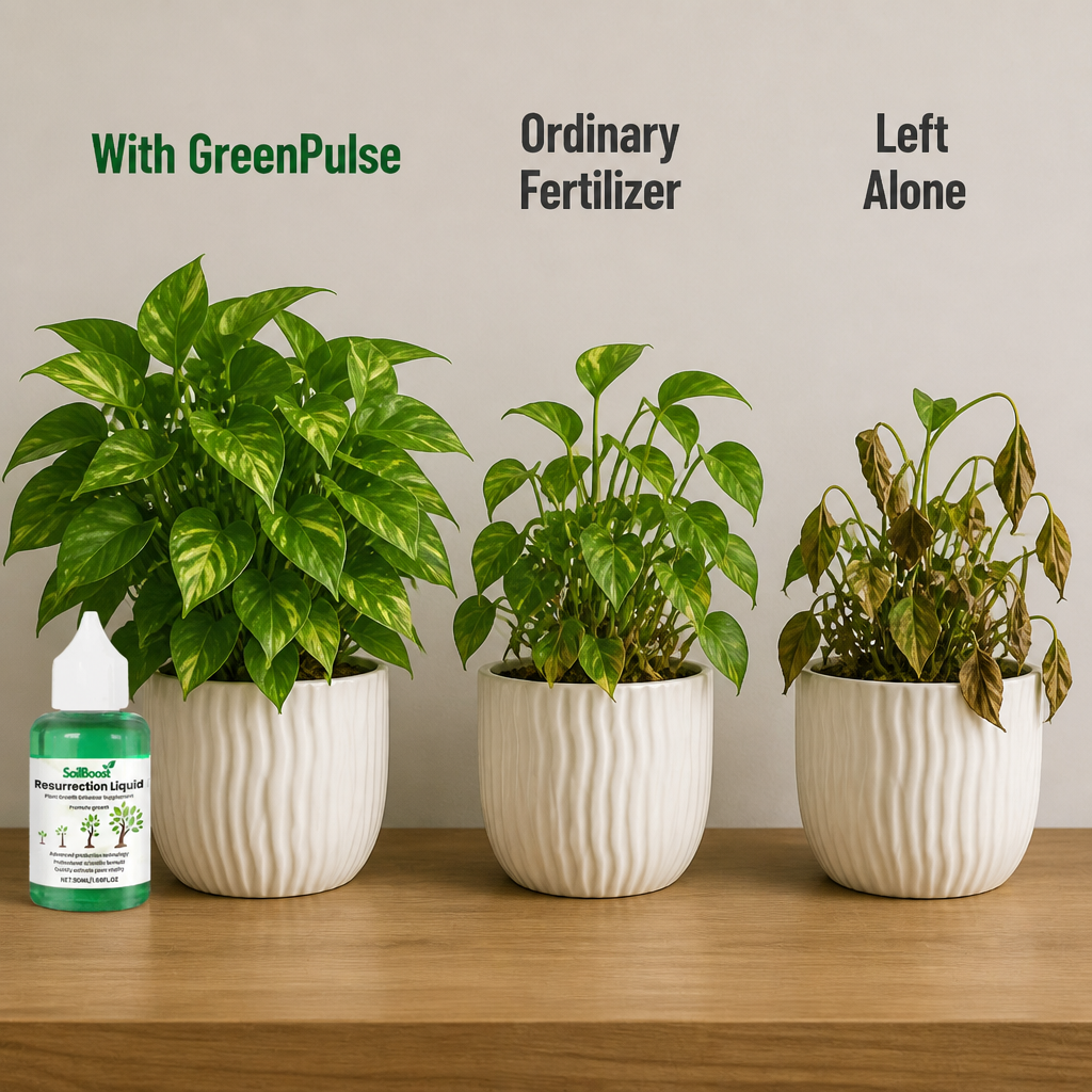 GreenPulse — Reanime plantas moribundas e reconstrua raízes fortes em poucos dias - Lamylie