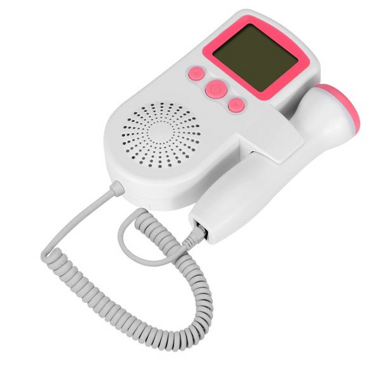 Monitor Doppler fetale portatile per donne in gravidanza | Ascolta il battito cardiaco del bambino a casa | Monitoraggio prenatale sicuro - Lamylie