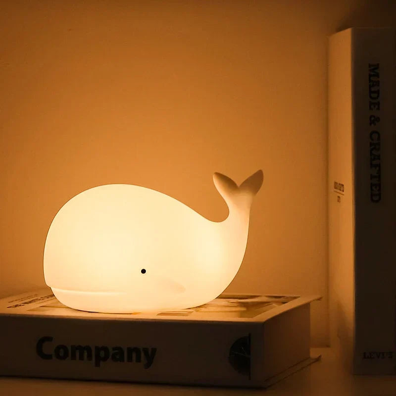 Wall Night Lamp with Color-Shifting LED – Touch Sensor, USB Powered - Lamylie