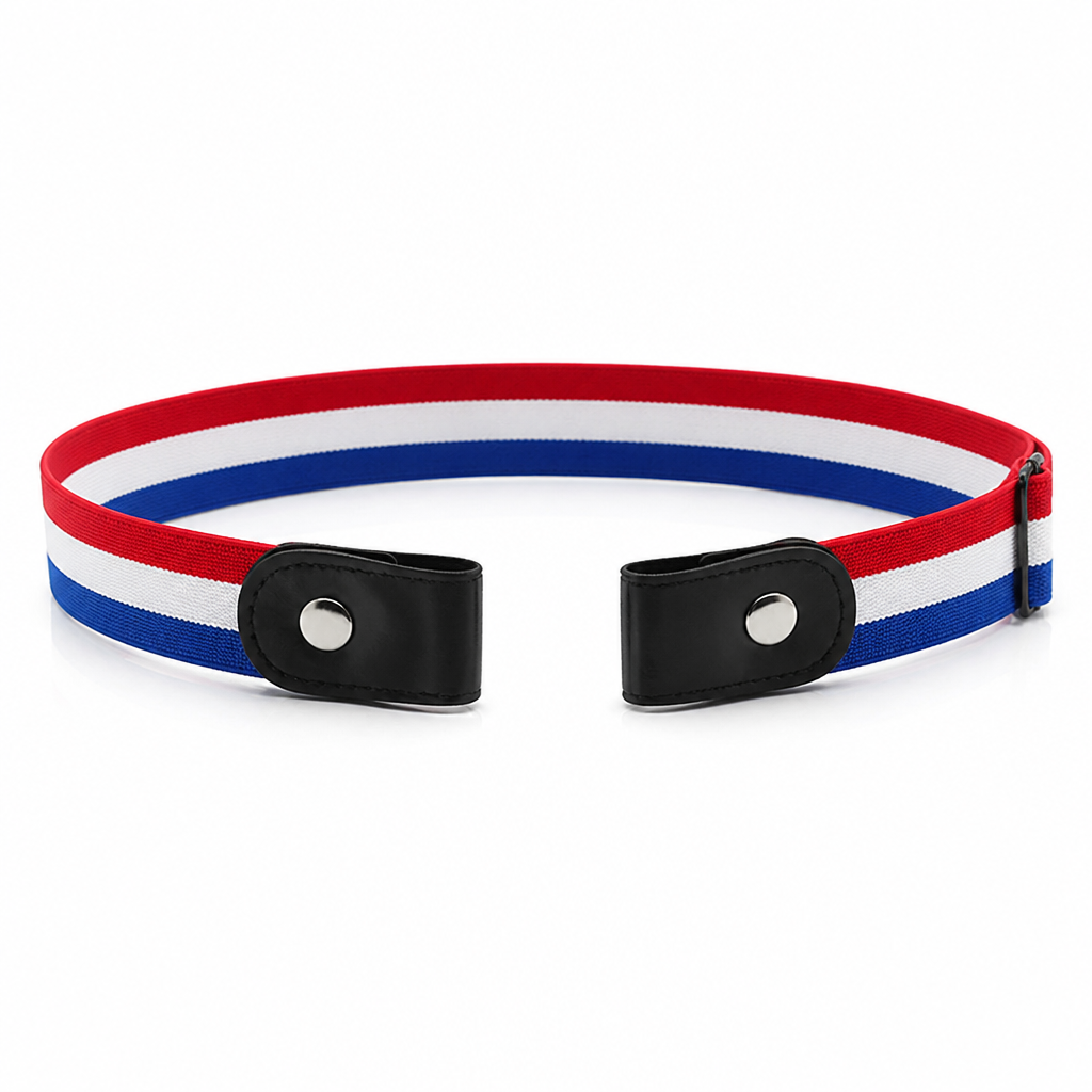 FlexiStride – Cintura elasticizzata senza fibbia con chiusura a pressione invisibile - Lamylie