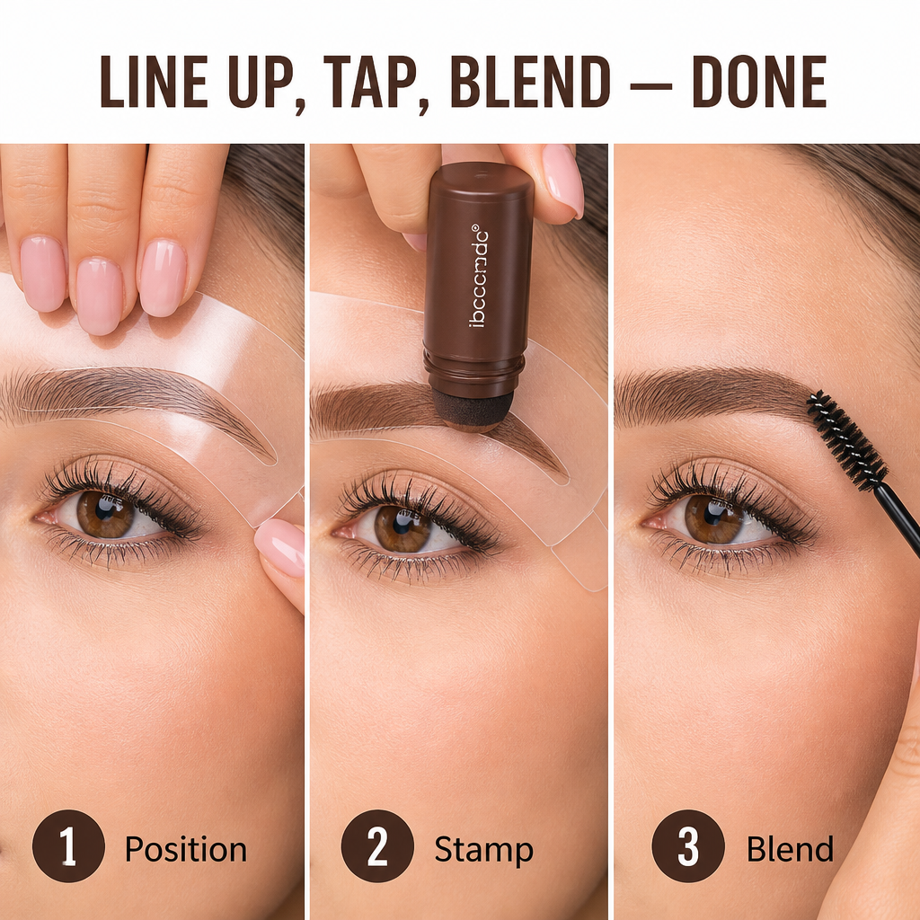 BrowLuxe — Vytvarujte a sjednoťte obočí razítkem za méně než minutu - Lamylie