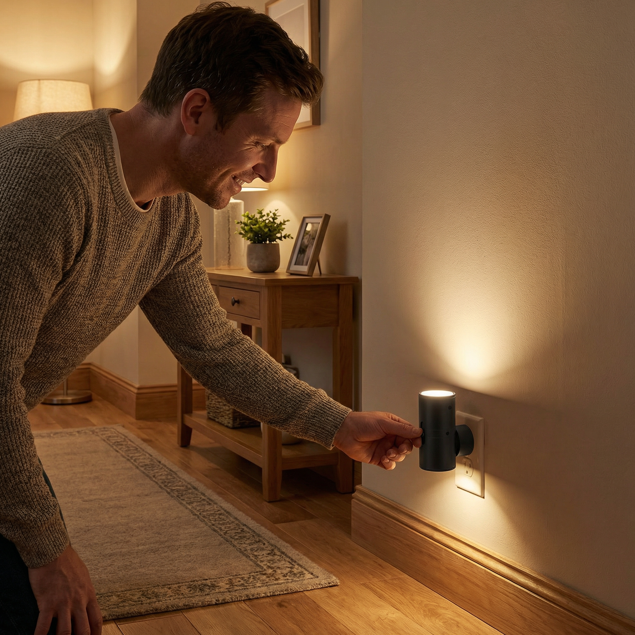 Night Light with Light Sensor for Wall Outlet - Lamylie