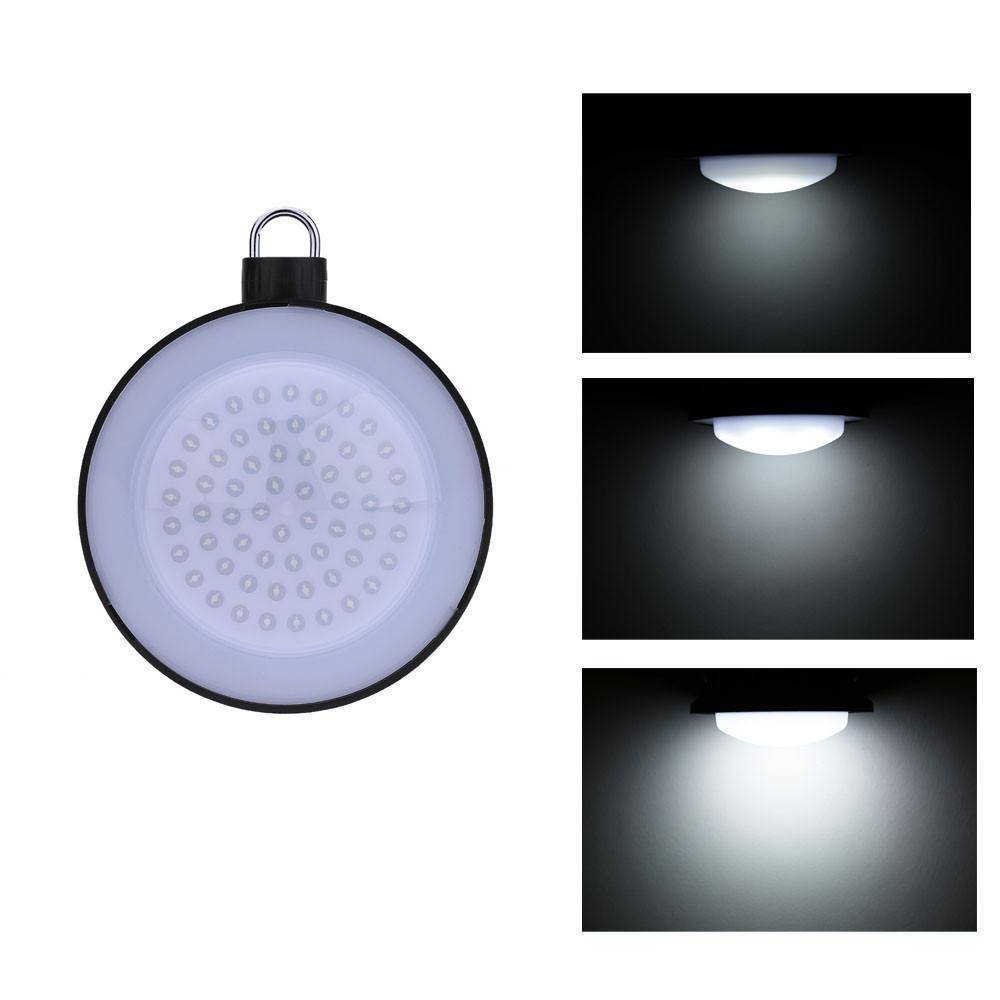 LED svítilna na kempování s dobíjecí baterií a stínidlem – Lamylie
