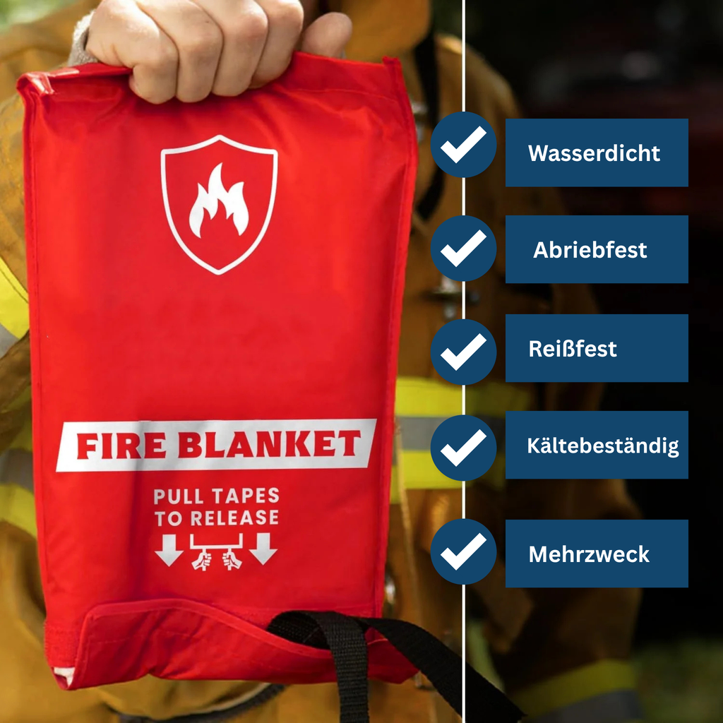 Nødbrandtæppe til beskyttelse - Lamylie