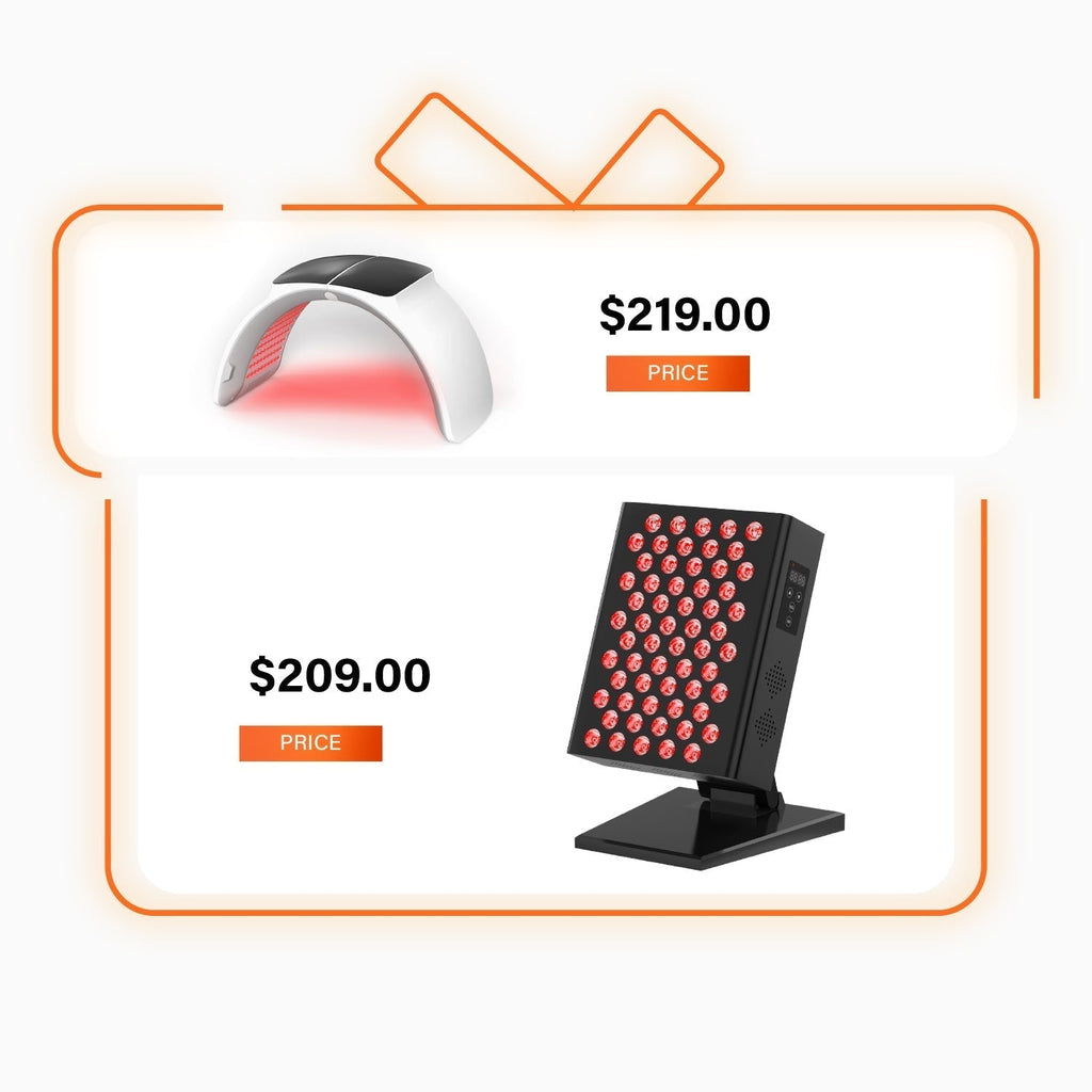 Light Therapy Device for Skin Care on Face and Body - Lamylie