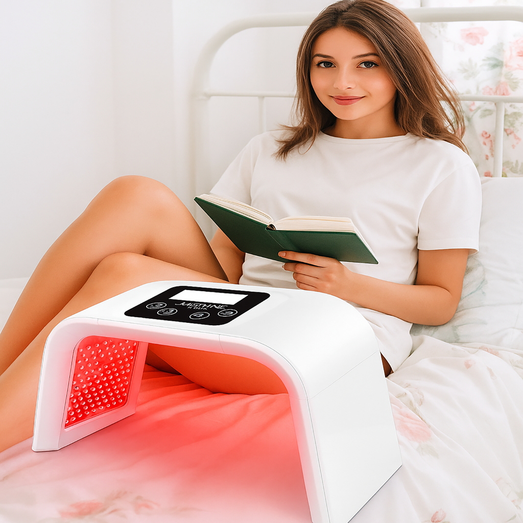 LED Light Therapy Device with Seven Colors for Skin Renewal - Lamylie